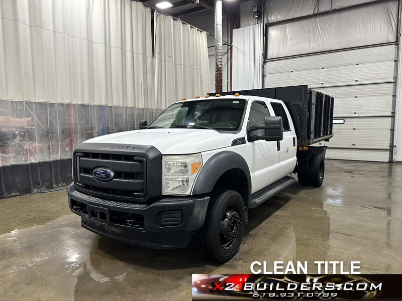 2015 Ford F-450 XL Super Duty Dump CLEAN TITLE